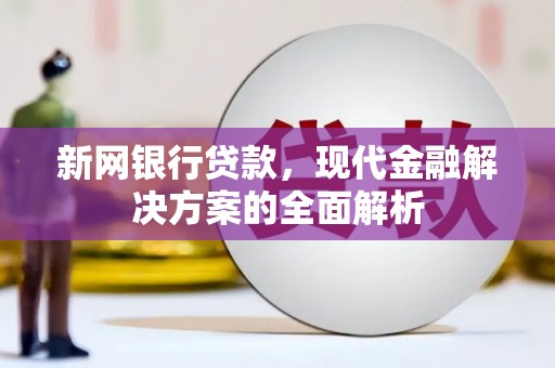 东光新网银行贷款，现代金融解决方案的全面解析