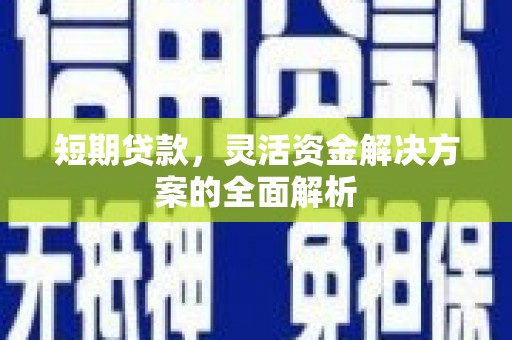 东光短期贷款，灵活资金解决方案的全面解析