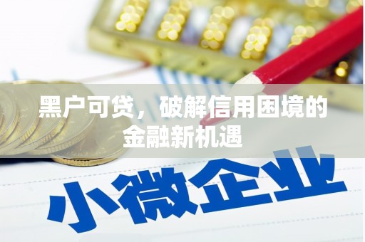 东光黑户可贷，破解信用困境的金融新机遇
